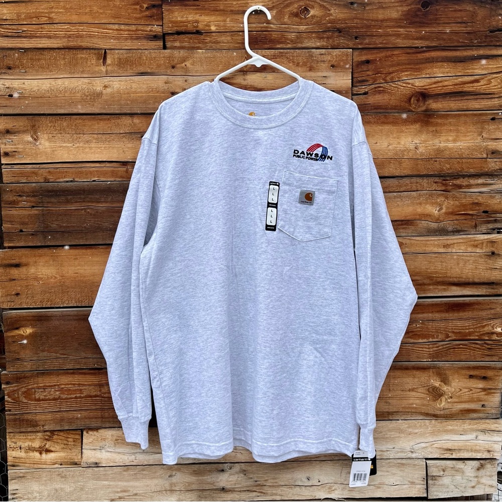 NWT Carhartt Long Sleeve Pocket T Shirt Large